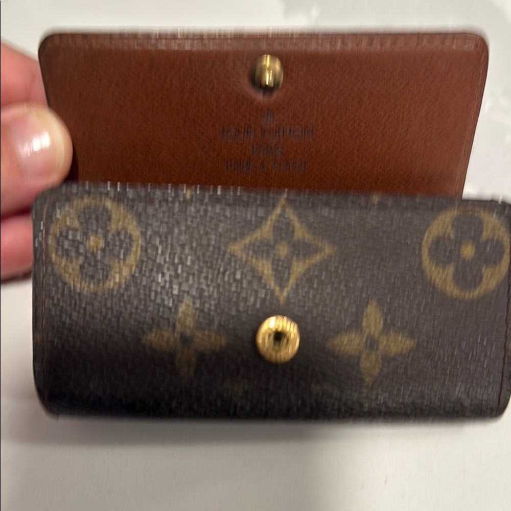 Vintage Louis Vuitton Monogram Canvas Key Holder